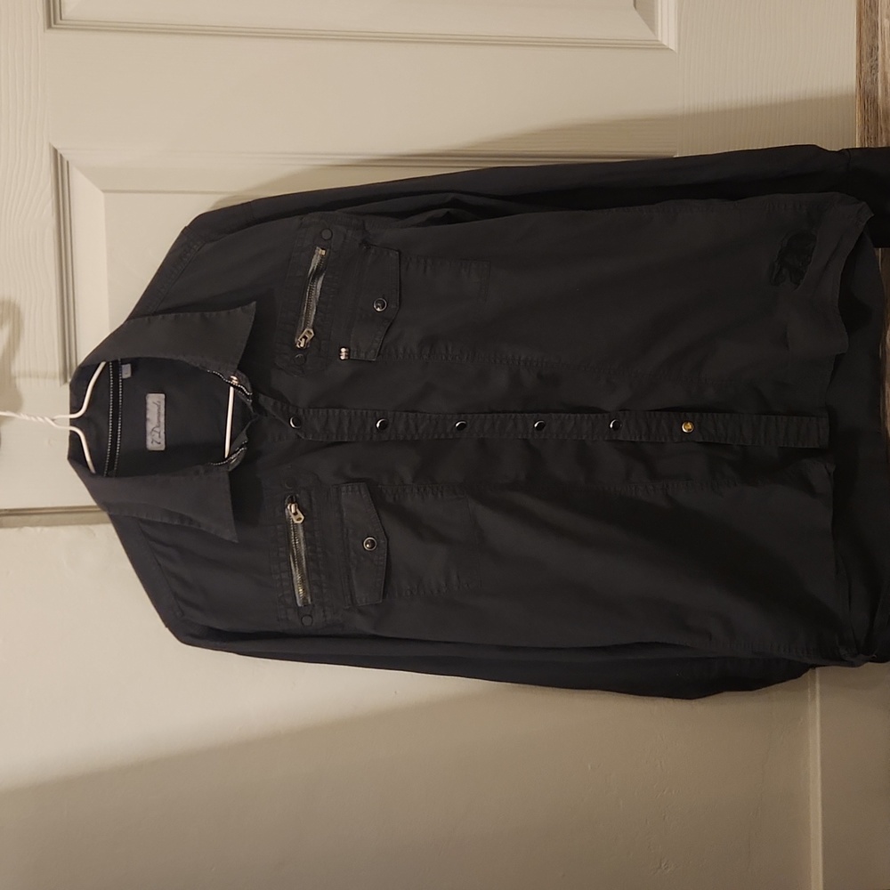 Vintage 7 Diamonds Large Collared Shirt